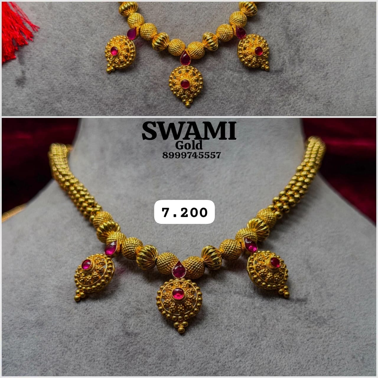 Gold necklace